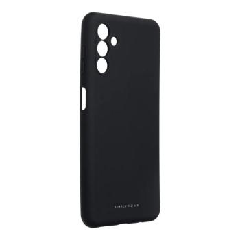 Samsung Galaxy A14 4G/5G hátlap tok, szilikon tok, matt, fekete, SM-A145, SM-A146, Roar Space kép