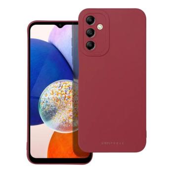 Samsung Galaxy A14 4G/5G hátlap tok, TPU tok, matt, bordó, SM-A145, SM-A146, Roar Luna kép