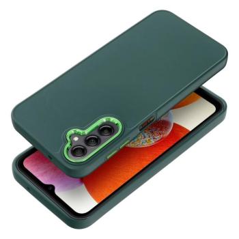 Samsung Galaxy A14 4G/5G hátlap tok, TPU tok, zöld, SM-A145, SM-A146, Frame kép
