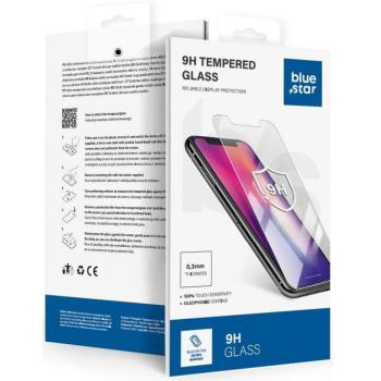 Samsung Galaxy A14 4G / A14 5G SM-A145F / A146B, Kijelzővédő fólia, ütésálló fólia (az íves részre NEM hajlik rá!), Tempered Glass (edzett üveg), Blue Star, Clear kép