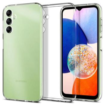 Samsung Galaxy A14 4G / A14 5G SM-A145F / A146B, Szilikon tok, Spigen Liquid Crystal, átlátszó kép