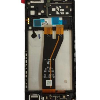 Samsung Galaxy A14 5G LCD + érintőpanel kerettel, fekete, SM-A146B kép