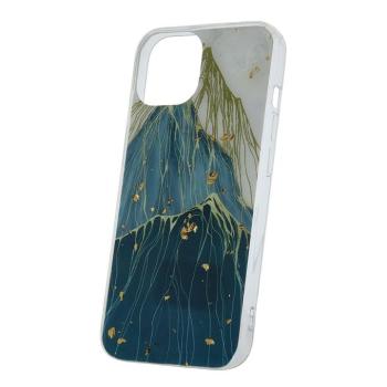 Samsung Galaxy A15 4G/5G hátlap tok, TPU tok, SM-A155, SM-A156, Gold Glam Mountain kép