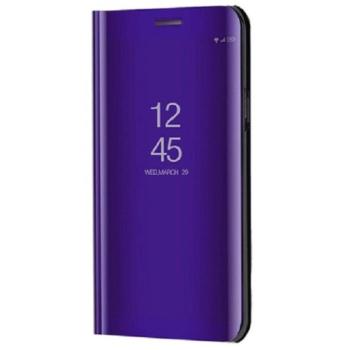 Samsung Galaxy A15 4G / A15 5G SM-A155F / A156B, Oldalra nyíló tok, hívás mutatóval, Smart View Cover, lila (utángyártott) kép