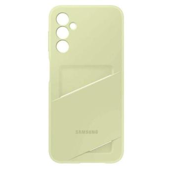 Samsung Galaxy A15 4G / A15 5G SM-A155F / A156B, Szilikon tok, kártyatartóval, lime, gyári kép