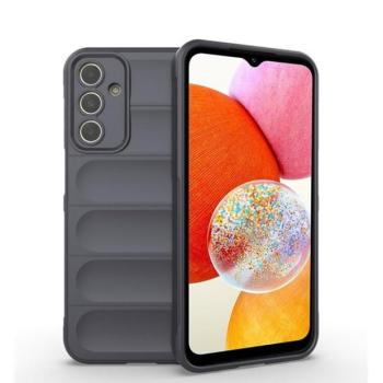 Samsung Galaxy A15 4G / A15 5G SM-A155F / A156B, Szilikon tok, közepesen ütésálló, 3D minta, sötétszürke kép