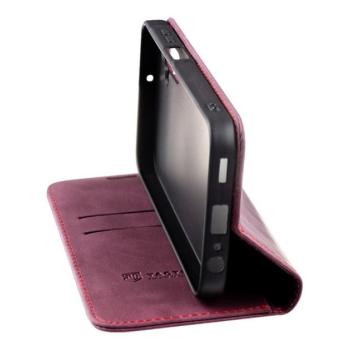 Samsung Galaxy A16 4G / A16 5G SM-A165F / A166B, Oldalra nyíló tok, stand, kártyatartóval, Tactical Xproof, piros kép