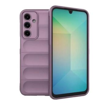 Samsung Galaxy A16 4G / A16 5G SM-A165F / A166B, Szilikon tok, közepesen ütésálló, 3D minta, lila kép