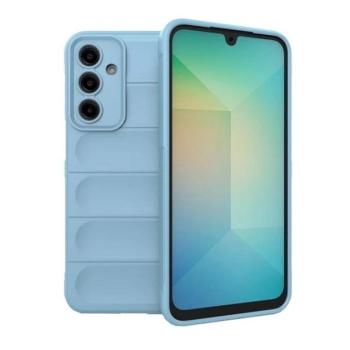 Samsung Galaxy A16 4G / A16 5G SM-A165F / A166B, Szilikon tok, közepesen ütésálló, 3D minta, világoskék kép