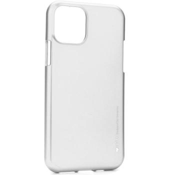 Samsung Galaxy A21 SM-A210F, Szilikon tok, Mercury i-Jelly, matt hatású, ezüst kép