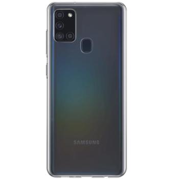 Samsung Galaxy A21s SM-A217F, Szilikon tok, Uniq Glase, átlátszó kép