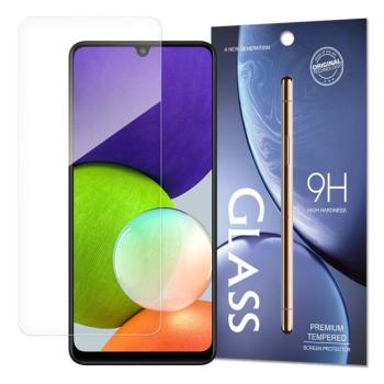 Samsung Galaxy A22 (4G LTE) karcálló edzett üveg Tempered Glass kijelzőfólia kijelzővédő fólia kijelző védőfólia eddzett SM-A225 kép