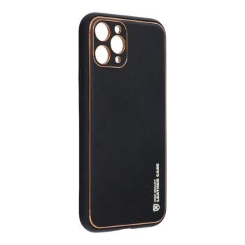 Samsung Galaxy A23 4G / 5G hátlap tok, műbőr tok, fekete, SM-A235, SM-A236, Leather kép