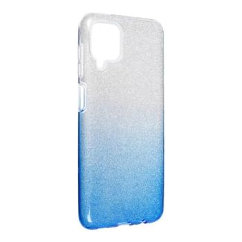 Samsung Galaxy A23 4G / 5G szilikon tok, csillámos, hátlap tok, kék-ezüst, SM-A235, SM-A236, Shining kép
