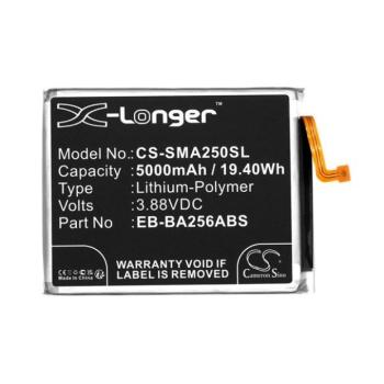 Samsung Galaxy A25 5G / A55 5G SM-A256B / A556B, Akkumulátor, 5000 mAh, Li-Polymer, Cameron Sino, kompatibilis kép