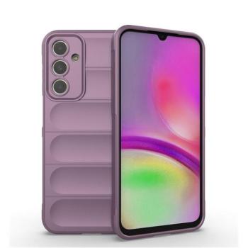 Samsung Galaxy A25 5G SM-A256B, Szilikon tok, közepesen ütésálló, 3D minta, lila kép