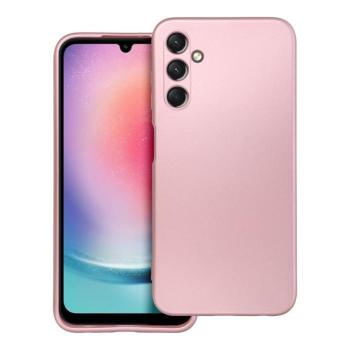 Samsung Galaxy A25 hátlap tok, TPU tok, rózsaszín, SM-A256, Metallic kép