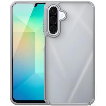 Samsung Galaxy A26 5G SM-A266B, Műanyag hátlap védőtok + szilikon keret, közepesen ütésálló, légpárnás sarok, Dux Ducis Yind, áttetsző/szürke kép