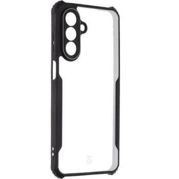 Samsung Galaxy A26 5G SM-A266B, Szilikon tok, közepesen ütésálló, légpárnás sarok, Tactical Quantum Stealth, átlátszó/fekete kép