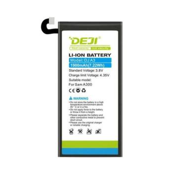 Samsung Galaxy A3 akkumulátor, 1900mAh, EB-BA300ABE, SM-A300, Deji kép