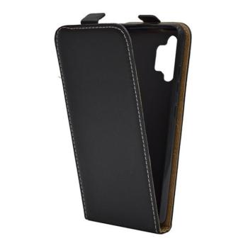 Samsung Galaxy A32 4G SM-A325F, Forcell lenyitható bőrtok, Slim Flexi, felfelé nyíló - kinyitható, fekete kép
