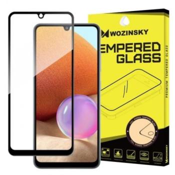 Samsung Galaxy A32 5G karcálló edzett üveg TELJES KÉPERNYŐS FEKETE Tempered Glass kijelzőfólia kijelzővédő fólia kijelző védőfólia eddzett kép