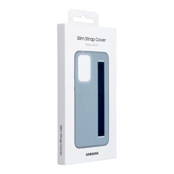 Samsung Galaxy A33 5G Slim Strap Cover, gyári tok, fekete, EF-XA336CB kép