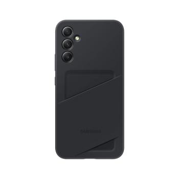 Samsung Galaxy A34 5G kártyatartós hátlap, Fekete kép