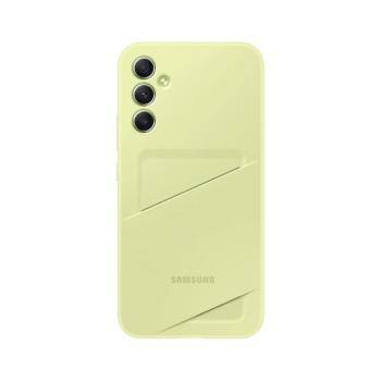 Samsung Galaxy A34 5G kártyatartós hátlap, Lime kép