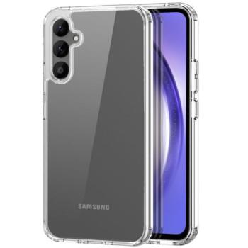 Samsung Galaxy A34 5G SM-A346B, Műanyag hátlap védőtok + szilikon keret, Dux Ducis Clin, átlátszó kép