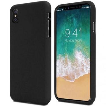 Samsung Galaxy A34 hátlap tok, TPU tok, fekete, matt, SM-A346, Mercury Soft Jelly kép