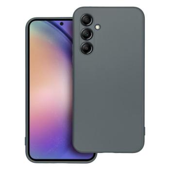 Samsung Galaxy A34 hátlap tok, TPU tok, szürke, SM-A346, Metallic kép