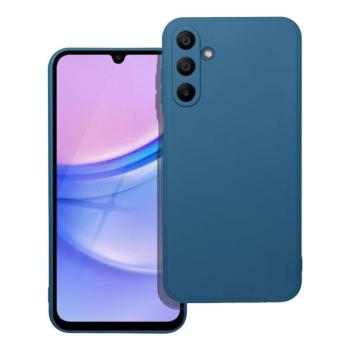 Samsung Galaxy A35 szilikon tok, hátlap tok, kék, SM-A356, matt kép