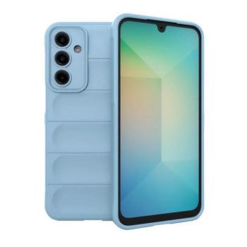 Samsung Galaxy A36 5G SM-A366B, Szilikon tok, közepesen ütésálló, 3D minta, világoskék kép