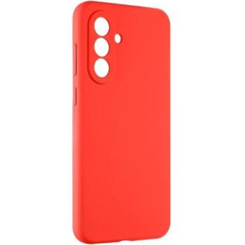 Samsung Galaxy A36 5G SM-A366B, Szilikon tok, mikrofiber plüss belső, Tactical Velvet Smoothie, piros kép