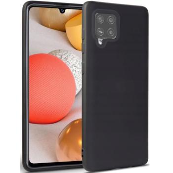 Samsung Galaxy A42 5G / M42 5G SM-A426B / M426B, Szilikon tok, prémium, fekete kép