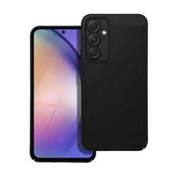 Samsung Galaxy A54 5G SM-A546B, Műanyag hátlap védőtok, légáteresztő, lyukacsos minta, Breezy, fekete kép