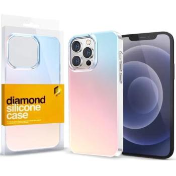 Samsung Galaxy A54 5G SM-A546B, Műanyag hátlap védőtok + szilikon keret, közepesen ütésálló, színváltós, Xprotector Supernova, színes kép