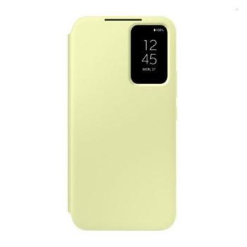 Samsung Galaxy A54 5G SM-A546B, Oldalra nyíló tok, hívás mutatóval, kártyatartóval, Smart View Wallet, zöld, gyári kép