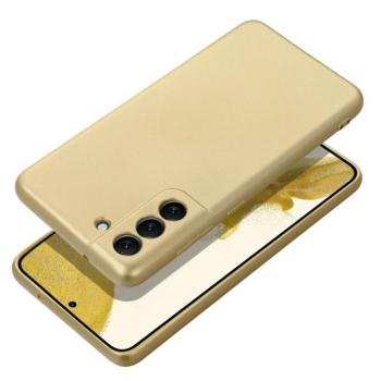 Samsung Galaxy A54 hátlap tok, TPU tok, arany, SM-A546, Metallic kép