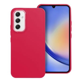 Samsung Galaxy A54 hátlap tok, TPU tok, bordó/piros, SM-A546, Frame kép