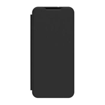 Samsung Galaxy A55 5G SM-A556B, Oldalra nyíló tok, kártyatartóval, fekete, gyári kép