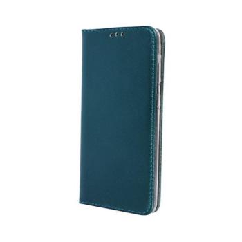 Samsung Galaxy A55 telefon tok, könyvtok, notesz tok, oldalra nyíló tok, mágnesesen záródó, SM-A556, zöld, Smart Magnetic kép