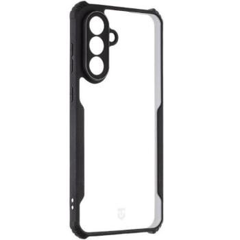 Samsung Galaxy A56 5G SM-A566B, Szilikon tok, közepesen ütésálló, légpárnás sarok, Tactical Quantum Stealth, átlátszó/fekete kép
