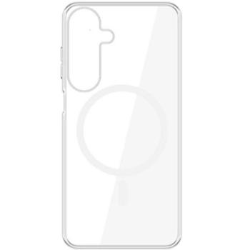 Samsung Galaxy A56 5G SM-A566B, Szilikon tok, közepesen ütésálló, Magsafe kompatibilis, átlátszó kép