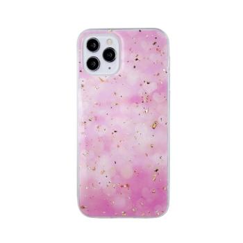 Samsung Galaxy A72 4G/5G hátlap tok, TPU tok, SM-A725, SM-A726, Gold Glam Pink kép