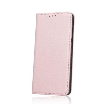 Samsung Galaxy A72 4G / A72 5G telefon tok, könyvtok, oldalra nyíló tok, mágnesesen záródó, SM-A725, SM-A726, rose gold kép