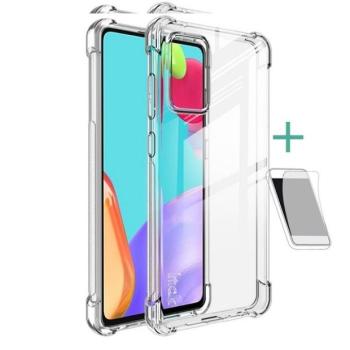 Samsung Galaxy A72 / A72 5G SM-A725F / A726B, Szilikon tok, közepesen ütésálló, légpárnás sarok, IMAK, átlátszó kép