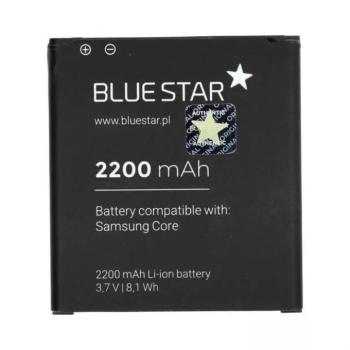 Samsung Galaxy Core Prime akkumulátor, utángyártott, 2200mAh, SM-G3606, SM-G3608, SM-G3609, BlueStar kép