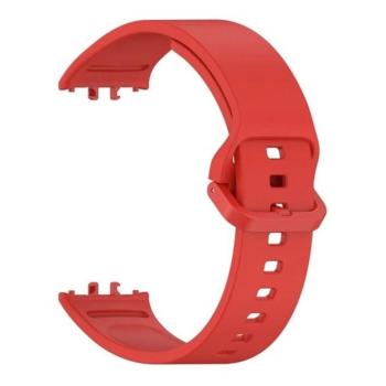 Samsung Galaxy Fit3 SM-R390, szilikon pótszíj, állítható, piros kép